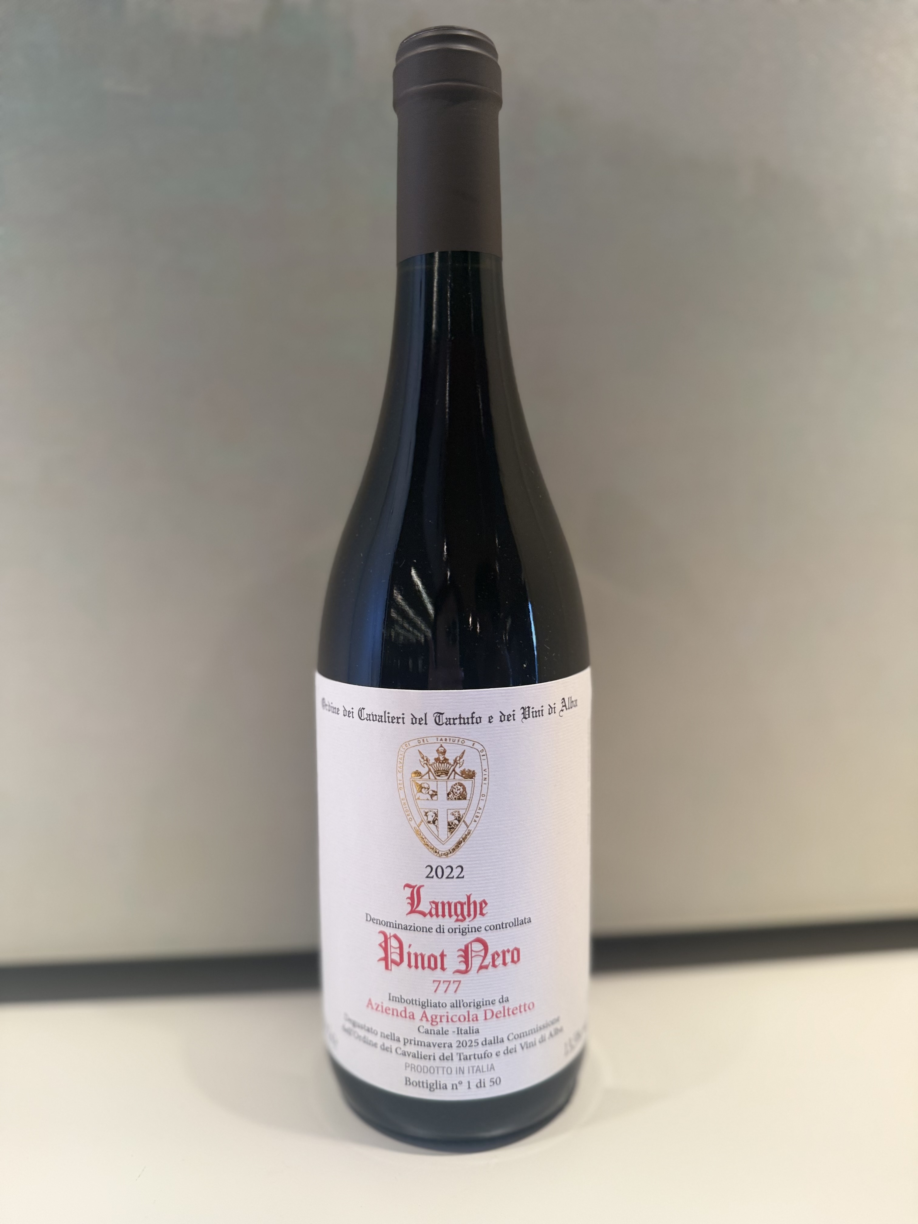LANGHE DOCG PINOT NERO 777 BIO 2022