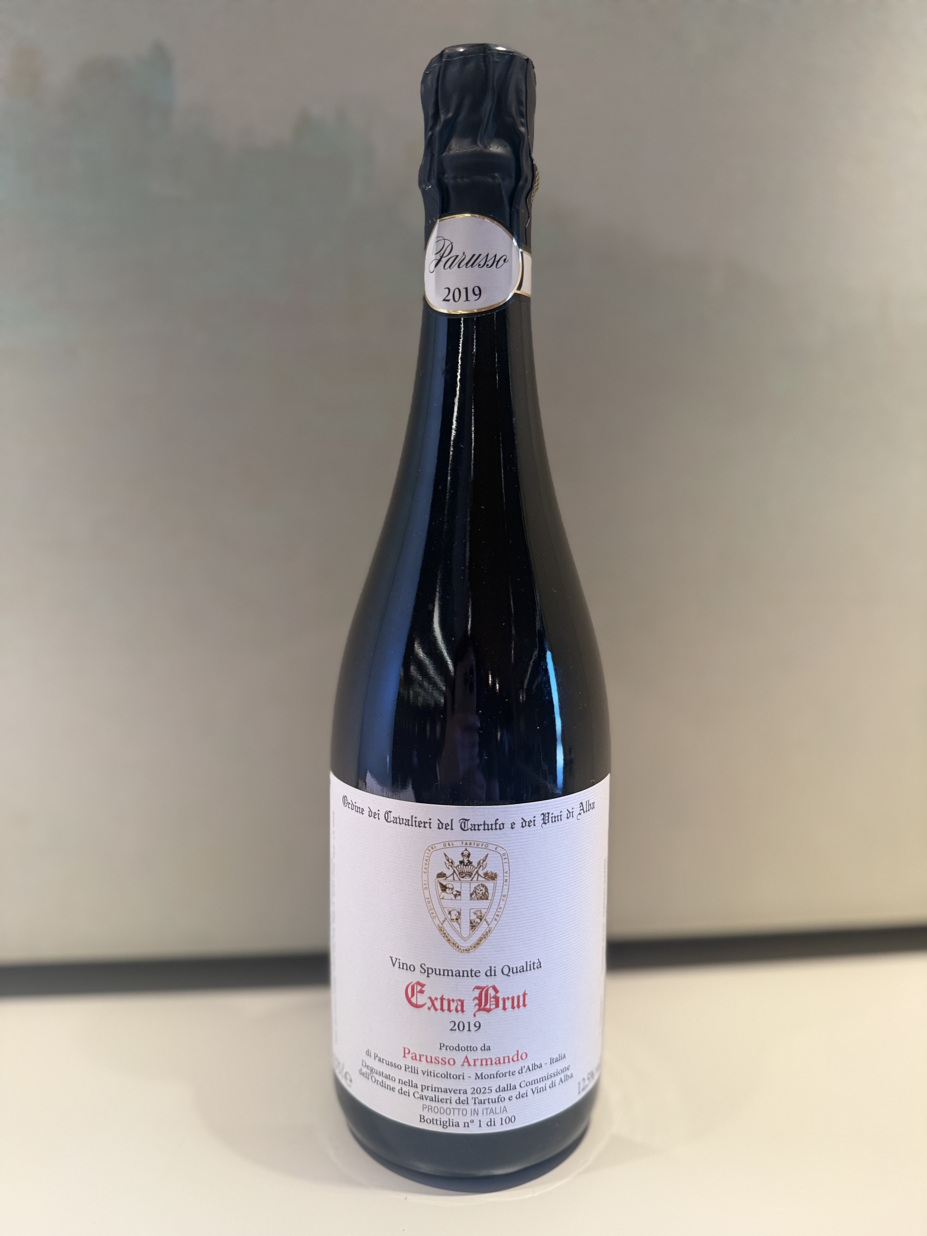 VINO SPUMANTE METODO CLASSICO EXTRA BRUT 2019