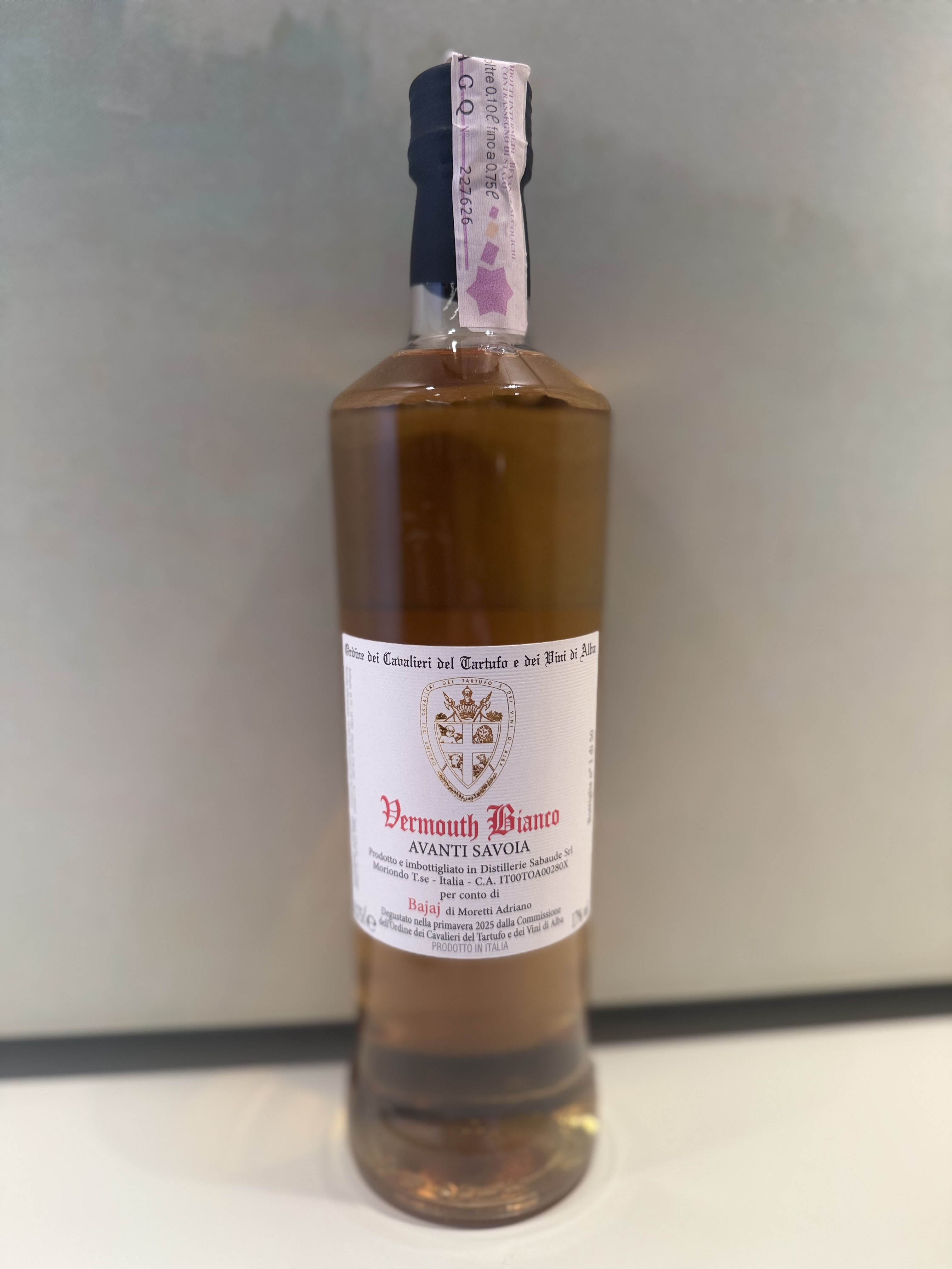 VERMOUTH BIANCO AVANTI SAVOIA! VERMOUTH BIANCO AVANTI SAVOIA!
