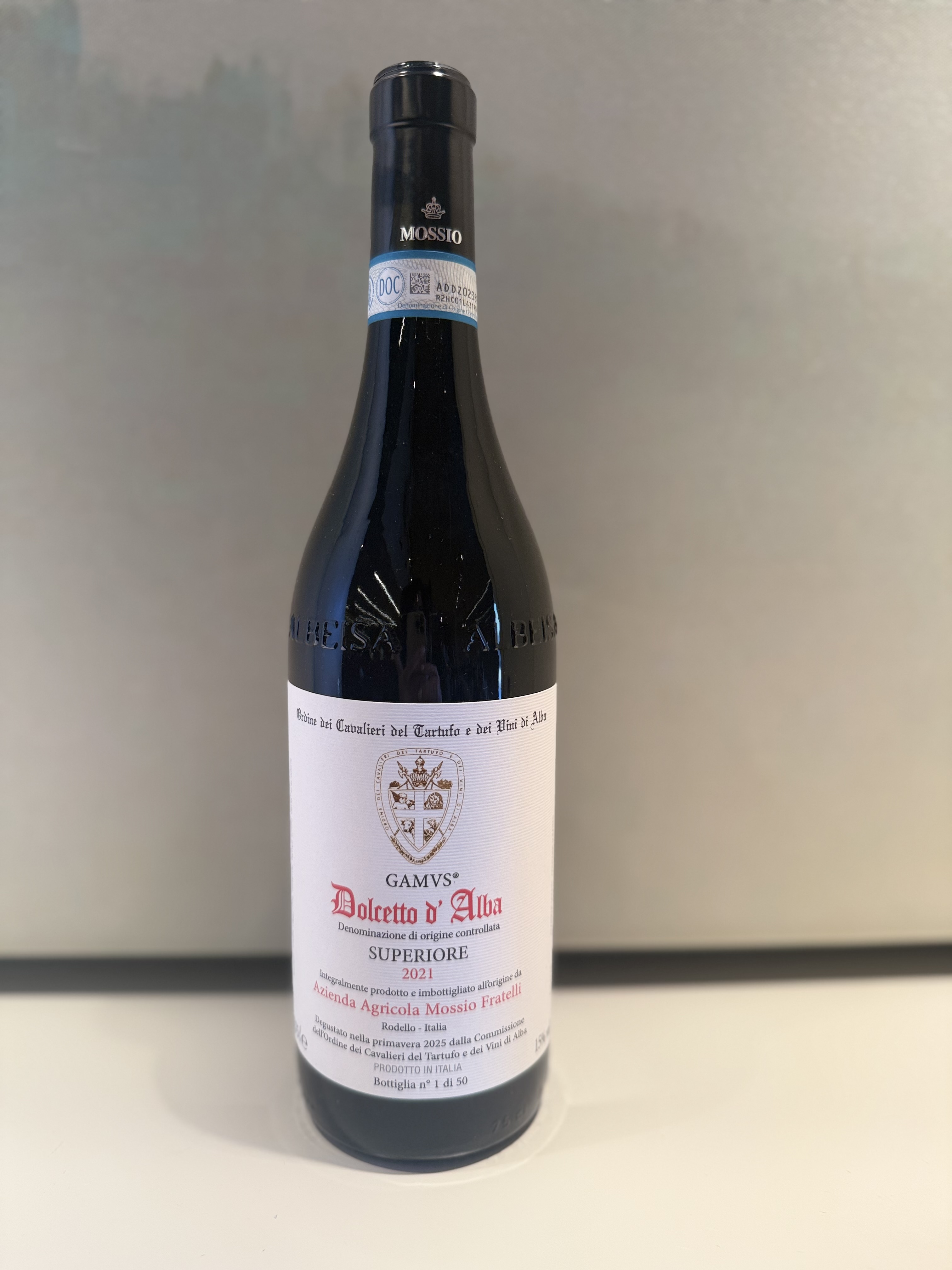 DOLCETTO D’ALBA DOC SUPERIORE GAMUS 2021