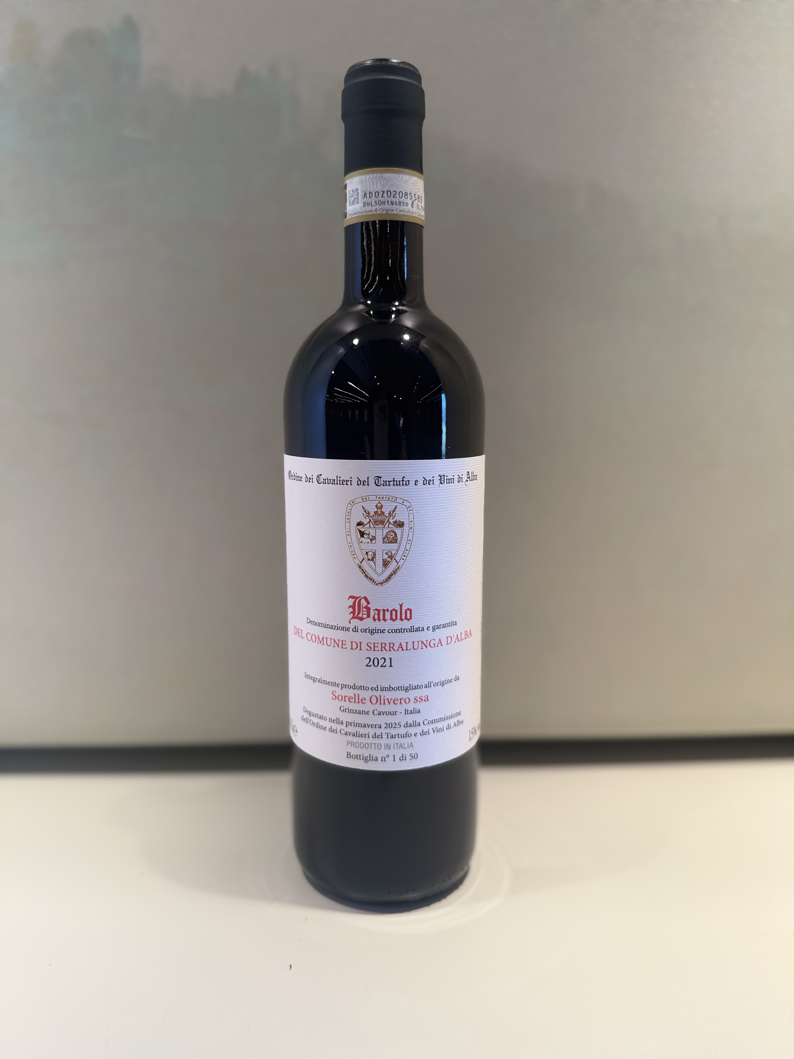 BAROLO DOCG DEL COMUNE DI SERRALUNGA D’ALBA 2021