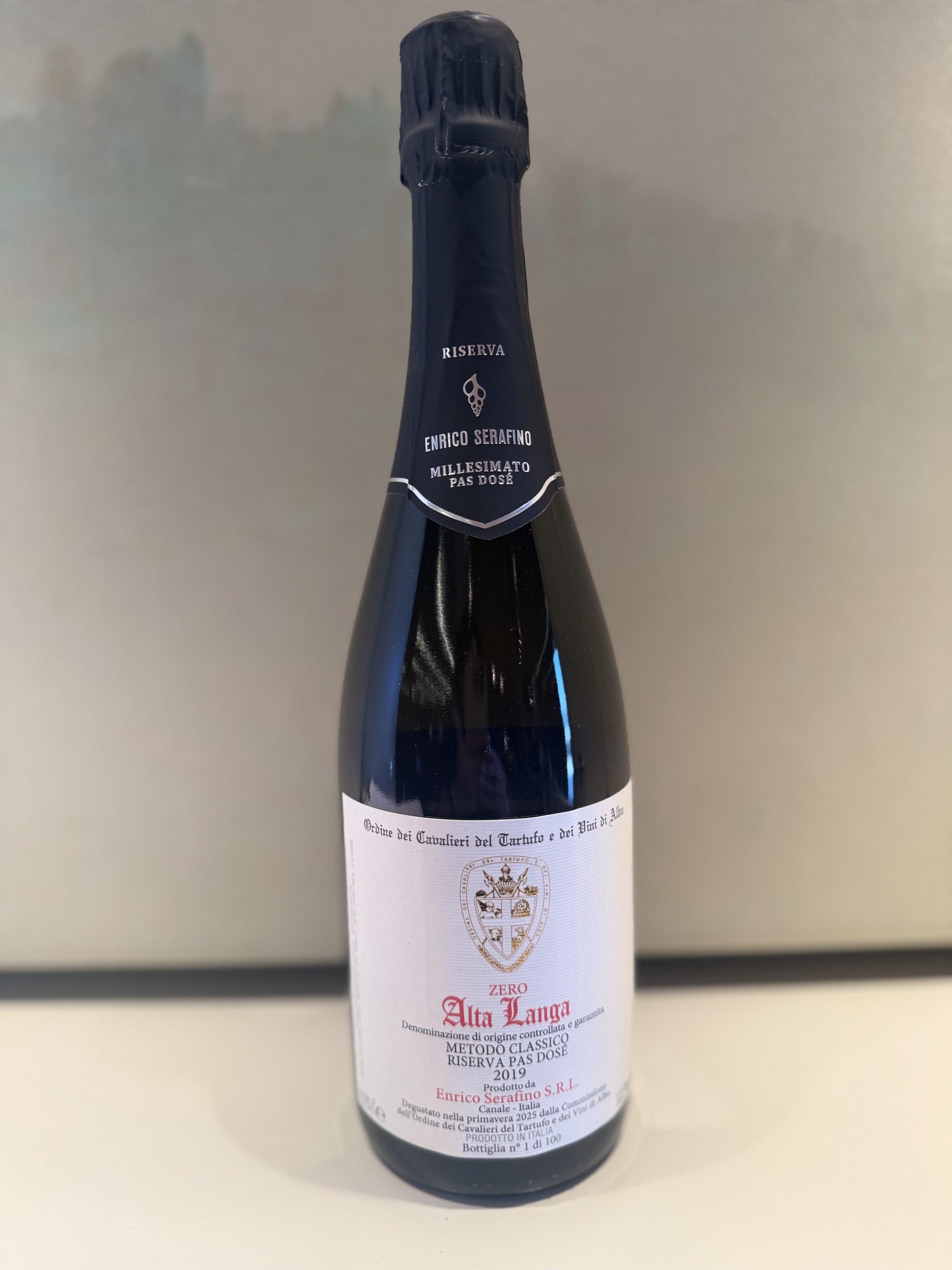 ALTA LANGA DOCG RISERVA ZERO METODO CLASSICO PAS DOSE' 2019