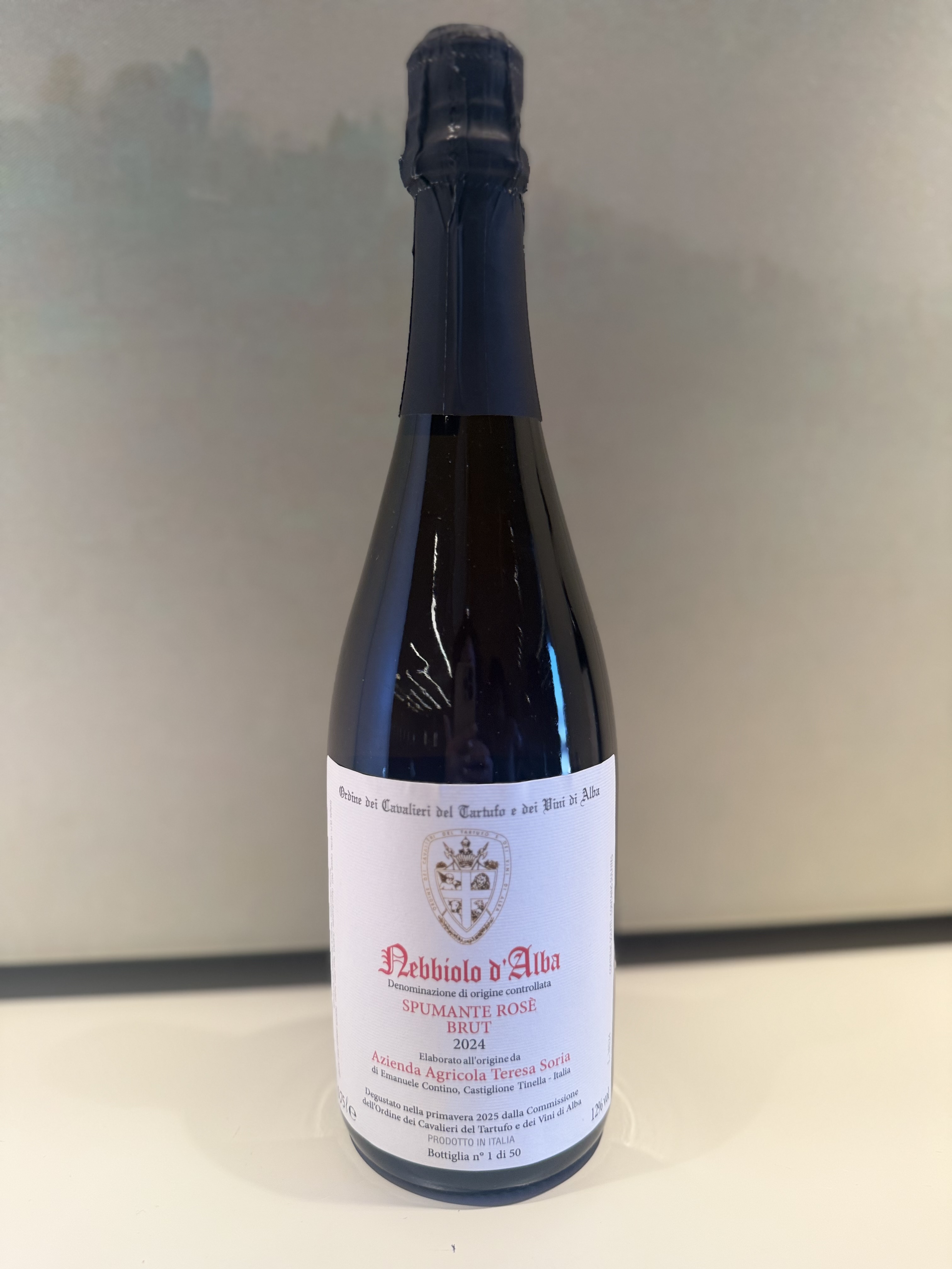 NEBBIOLO D’ALBA DOC SPUMANTE BRUT ROSE' 2024