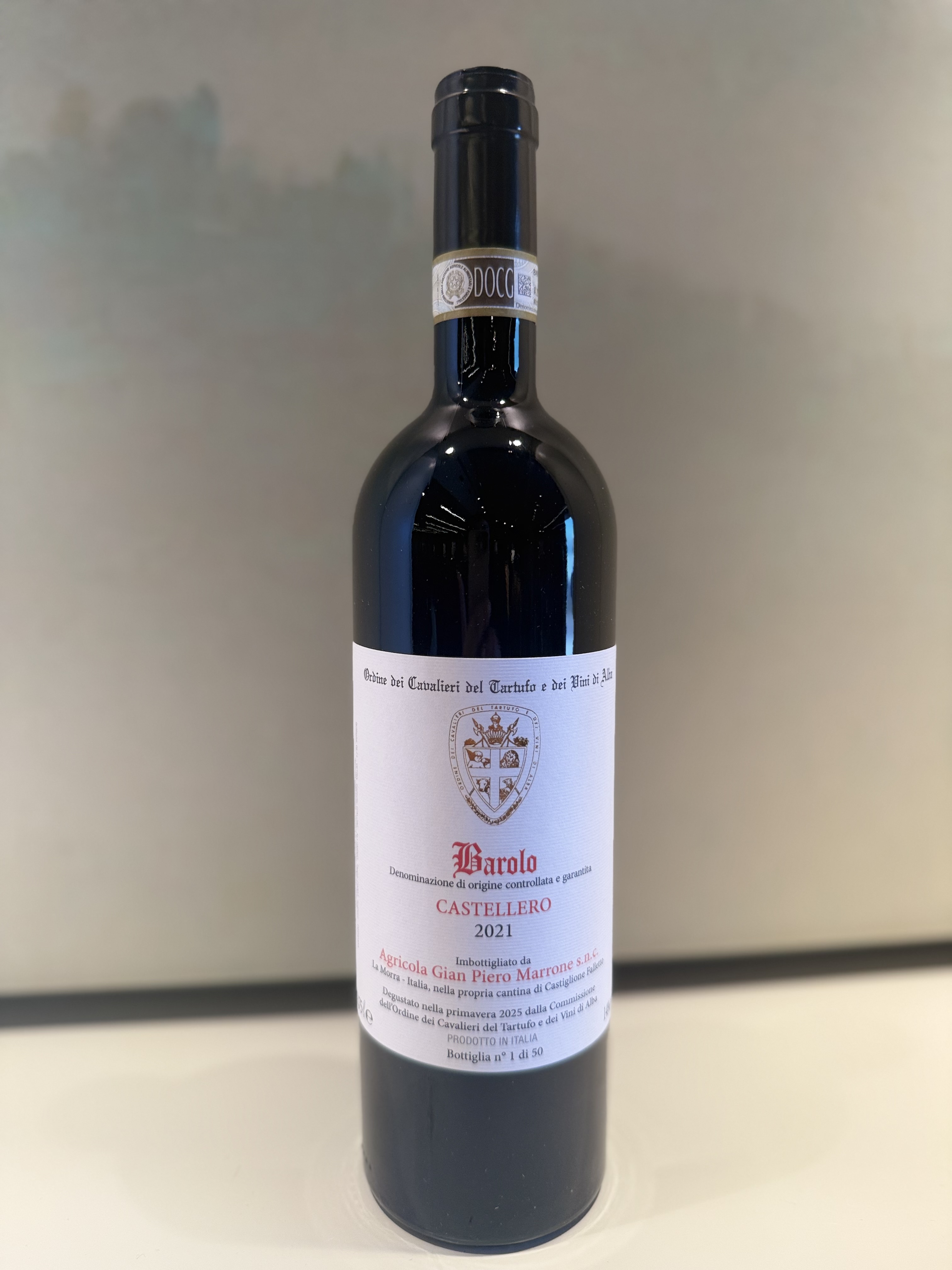 BAROLO DOCG CASTELLERO 2021