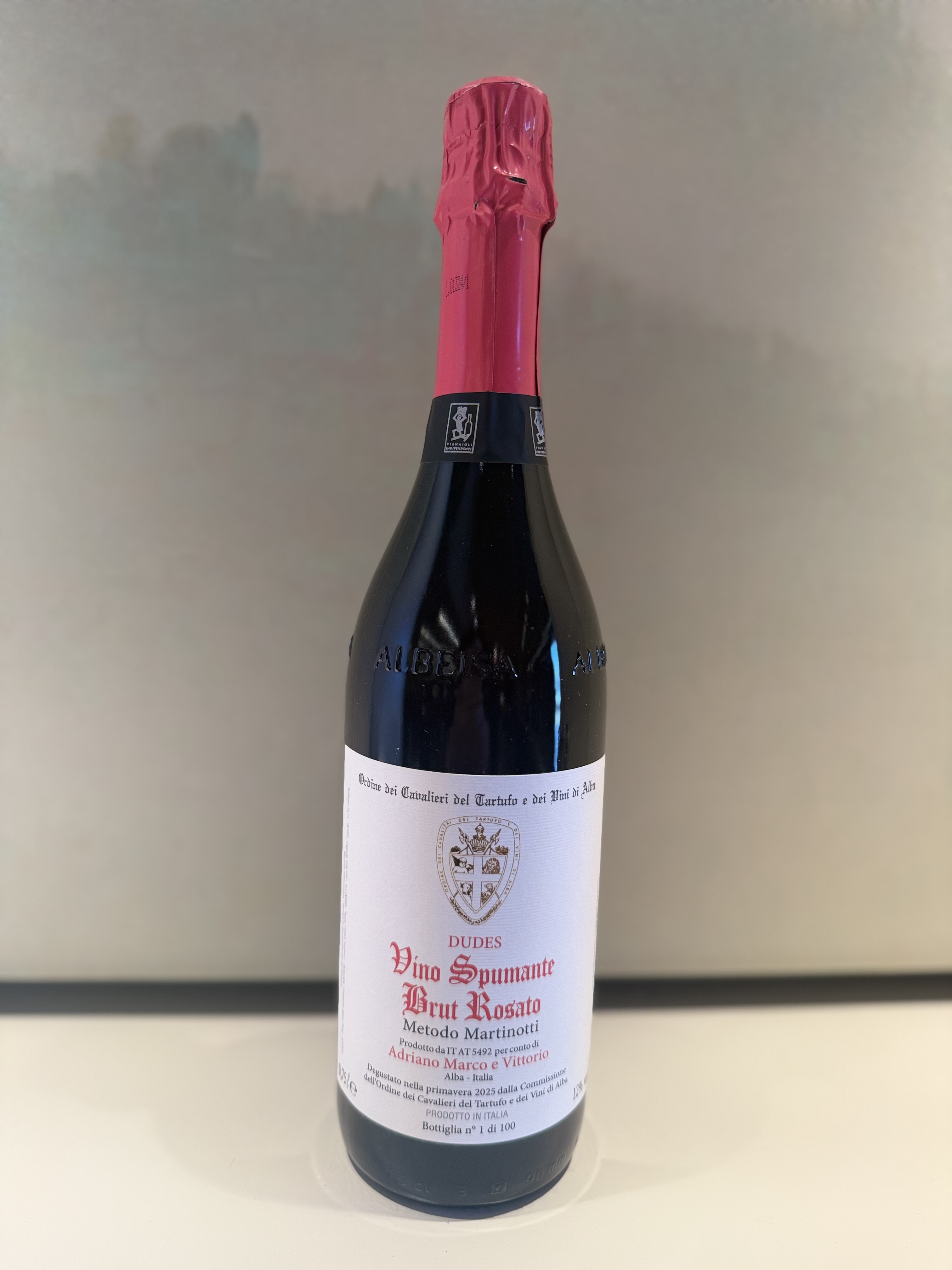VINO SPUMANTE BRUT ROSATO DUDES