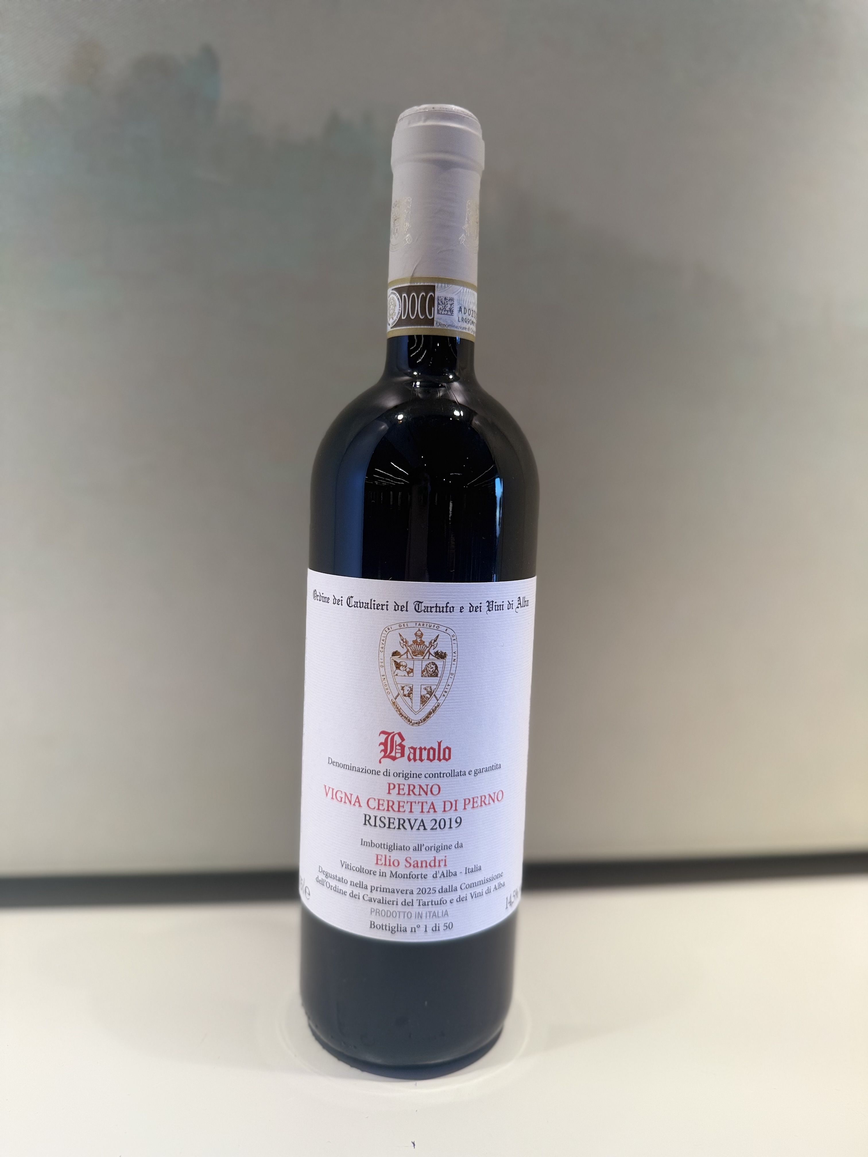 BAROLO DOCG RISERVA PERNO VIGNA CERETTA DI PERNO 2019