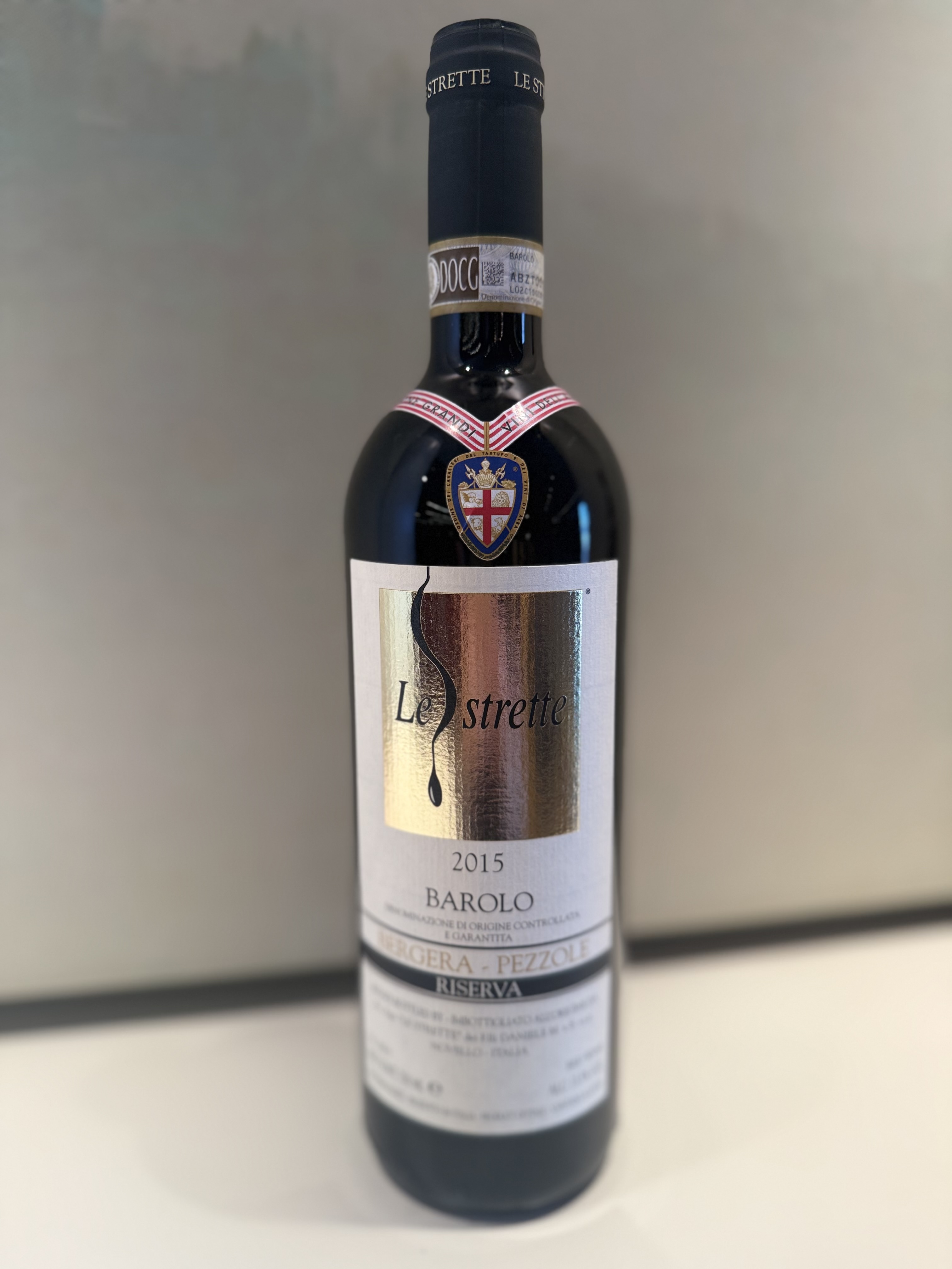 BAROLO DOCG RISERVA BERGERA PEZZOLE 2015