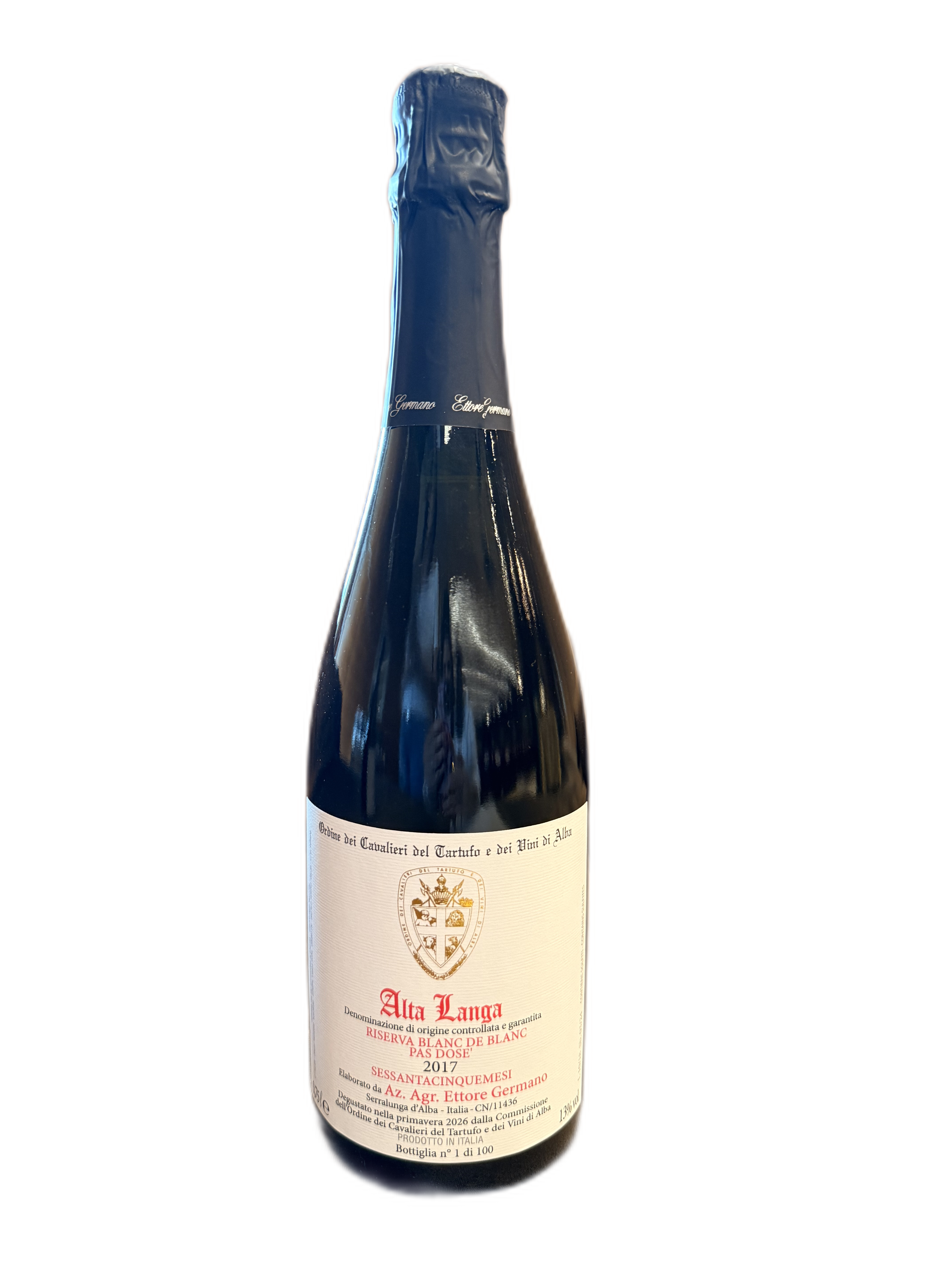 ALTA LANGA DOCG RISERVA PAS DOSE' BLANC D’ BLANC 65 MESI 2017