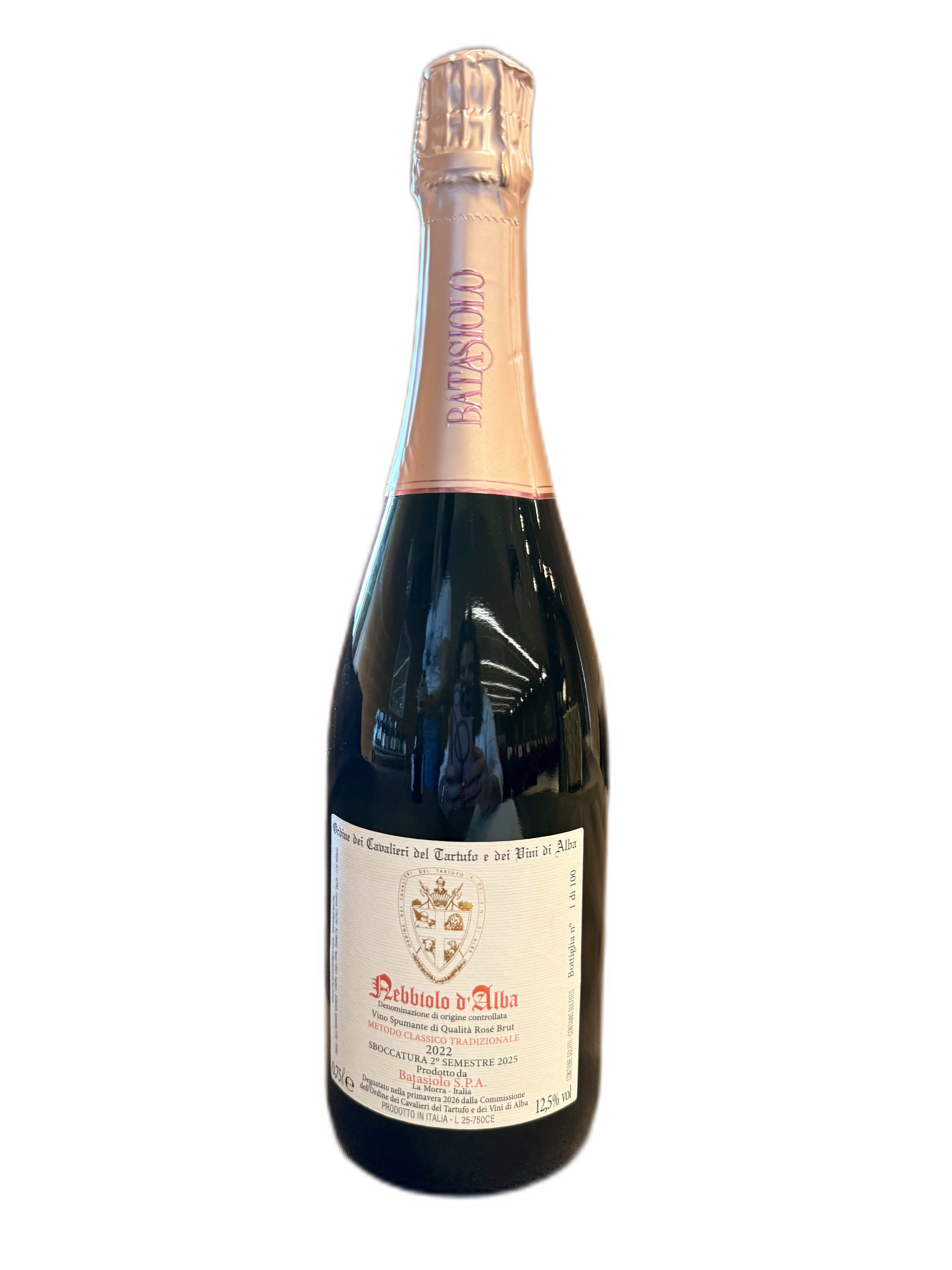 NEBBIOLO D'ALBA DOC SPUMANTE METODO CLASSICO ROSÈ BRUT